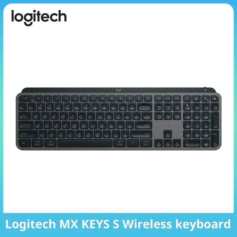 Laptop Accessories Uk - Logitech MX Keys S Wireless Bluetooth