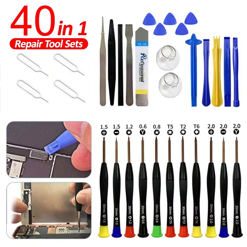 Laptop Open Accessories - 40 In 1 Precision Screwdriver Repair