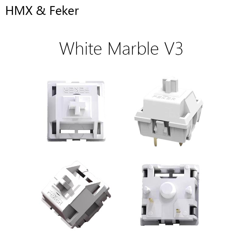 Laptop Accessories Uk - HMX Feker White Marble V3 Hot