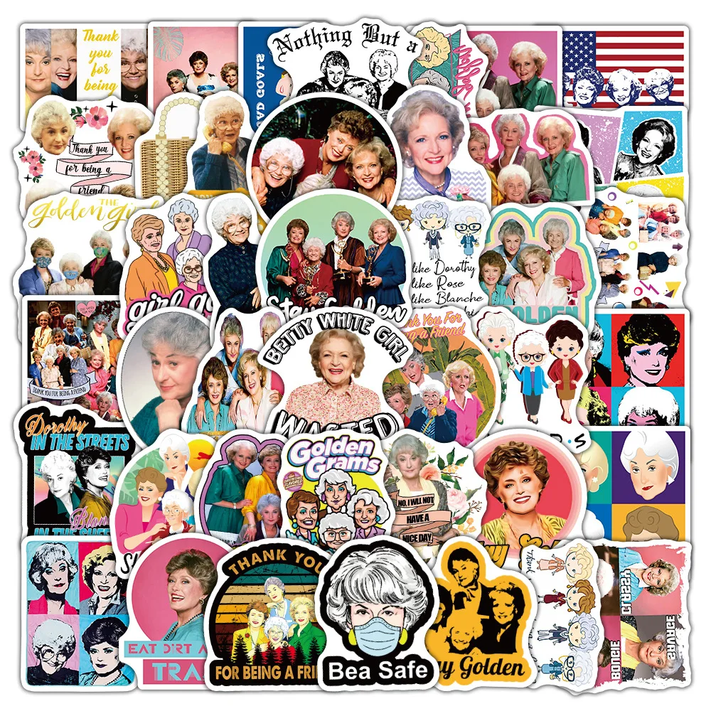 Laptop Accessories Girly - 50PCS TV SHOW The Golden Girls