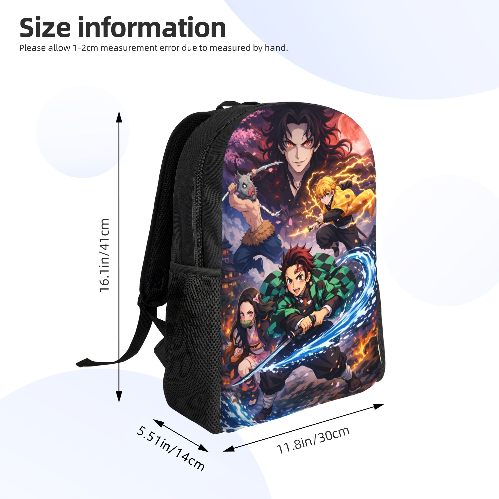 D-Demons Slayers Travel Backpa - Laptop Accessories For Students ulasan dan harga