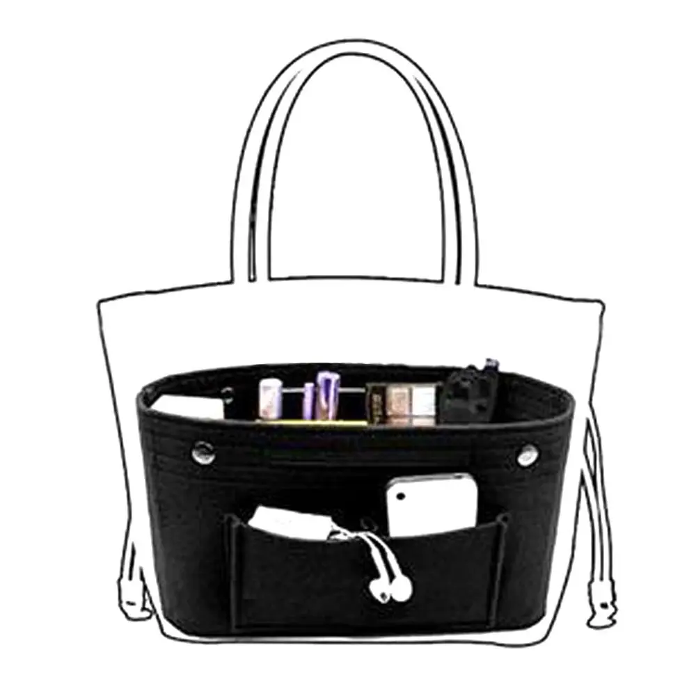 NEW Soft Pouch Organizer Felt  - Laptop Accessories Must Have ulasan dan harga