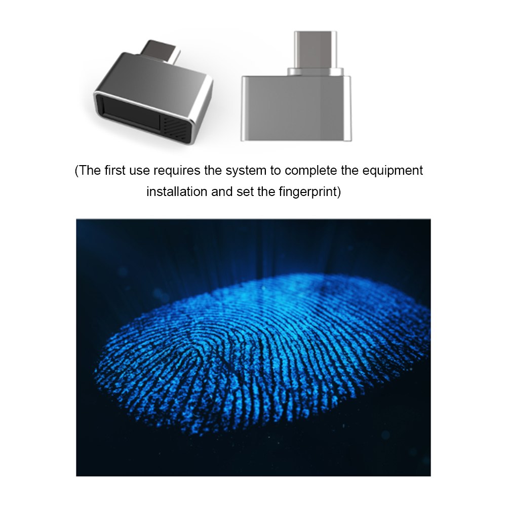Type-C Biometric Scanner Passw - Fingerprint Reader Usb ulasan dan harga