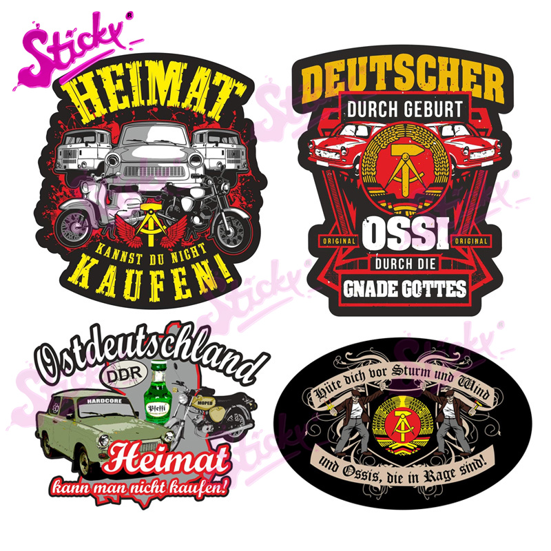 STICKY Retro German DDR You Ca - Laptop Accessories Buy ulasan dan harga