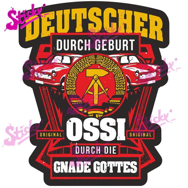 STICKY Retro German DDR You Ca - Laptop Accessories Buy ulasan dan harga