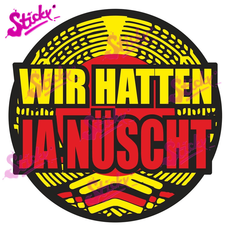 STICKY Retro German DDR You Ca - Laptop Accessories Buy ulasan dan harga