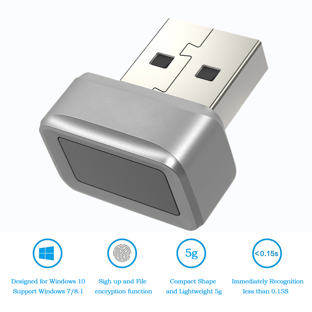 USB Fingerprint Key Reader FID - Fingerprint Reader Usb ulasan dan harga