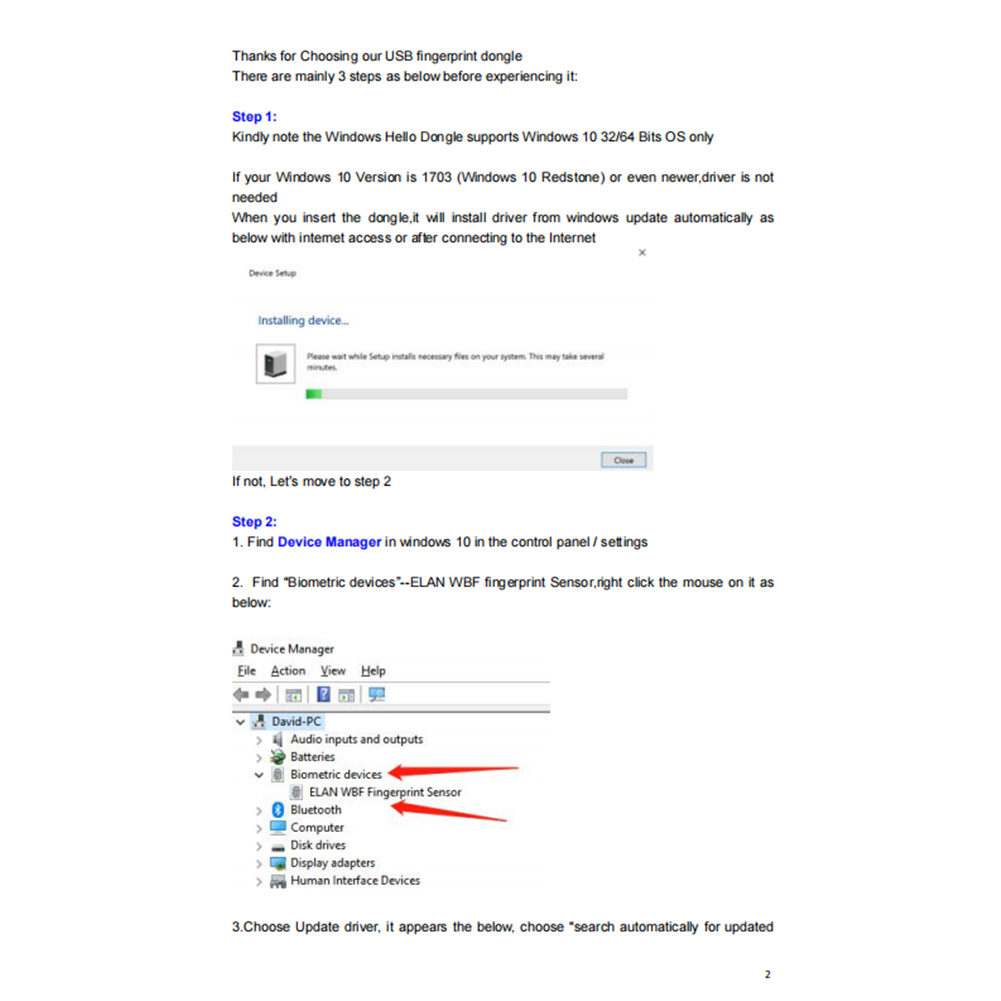 Type-C Fingerprint Unlock Modu - Fingerprint Reader Usb ulasan dan harga