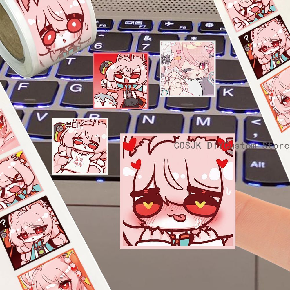 500Pc/Roll Anime Zenless Zone  - Laptop Accessories For Students ulasan dan harga