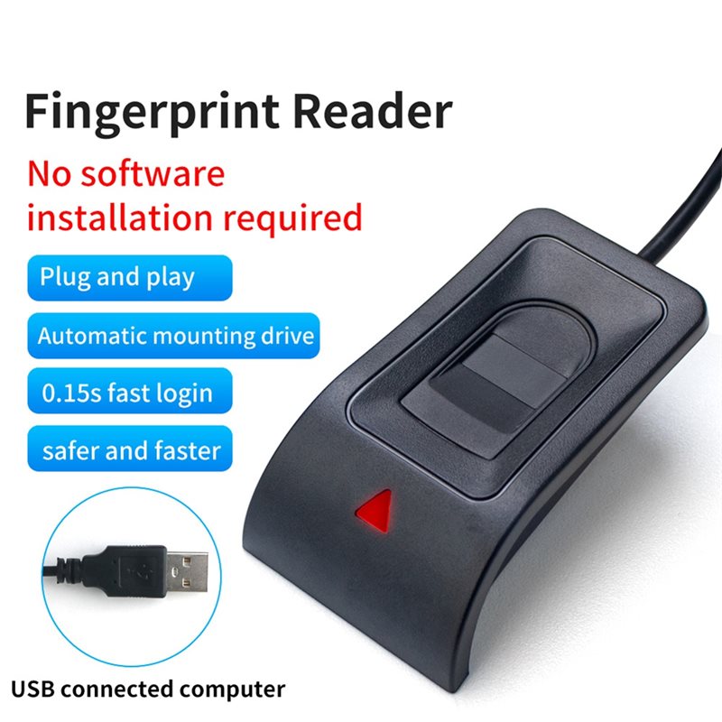 A52T Fingerprint Recognition U - Fingerprint Reader Usb ulasan dan harga