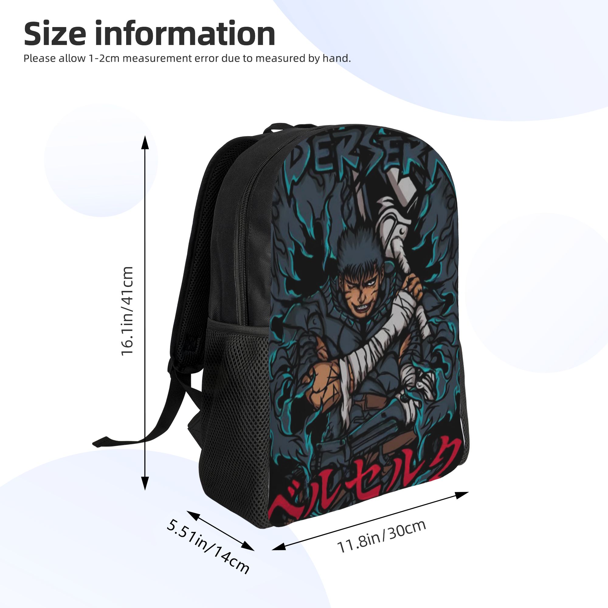 B-Berserks Travel Backpack Wom - Laptop Accessories For Students ulasan dan harga