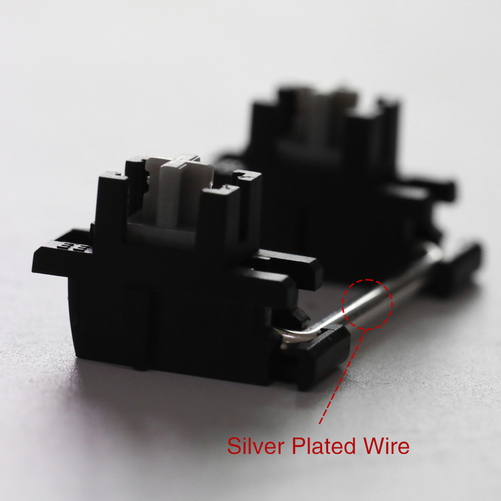 Gateron Black Plate Mount Stab - Laptop Accessories Uk ulasan dan harga