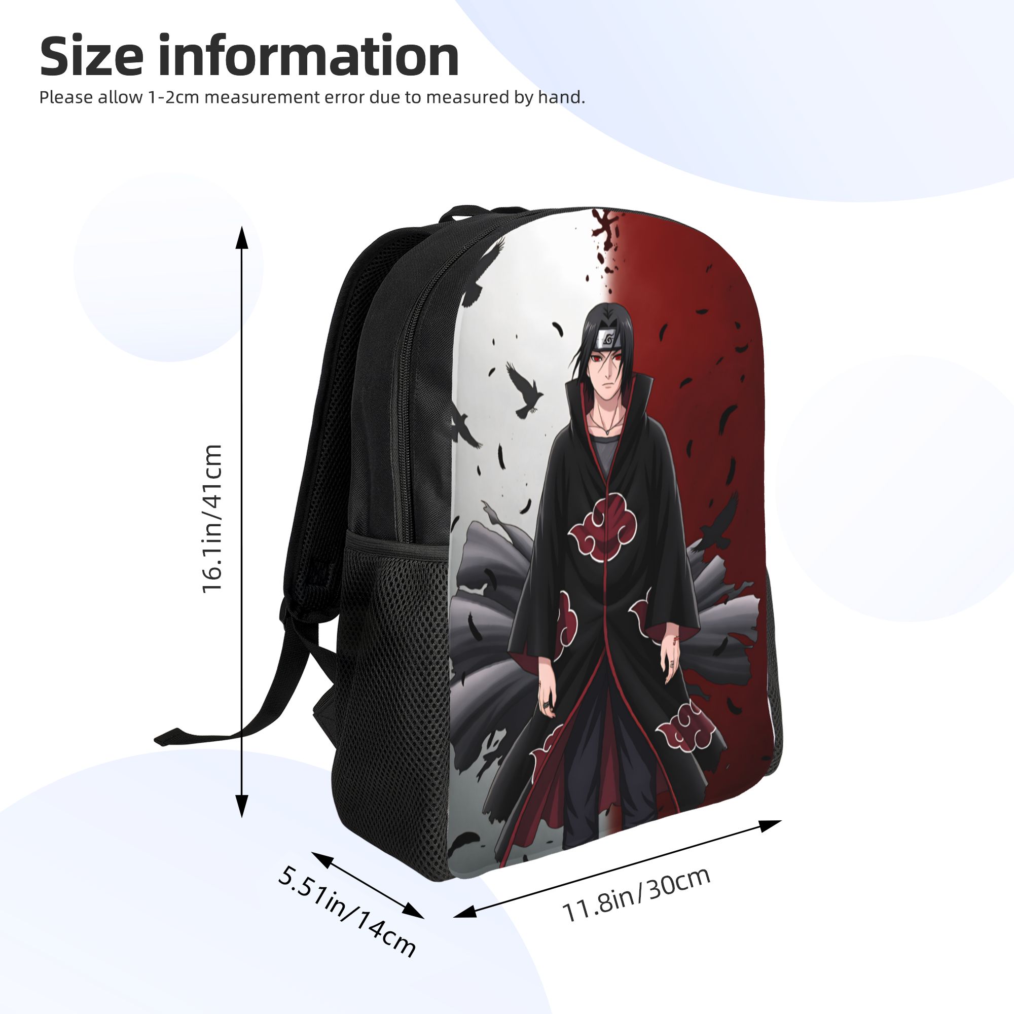 N-Narutoes Uchihas Sasukes Bac - Laptop Accessories For Students ulasan dan harga