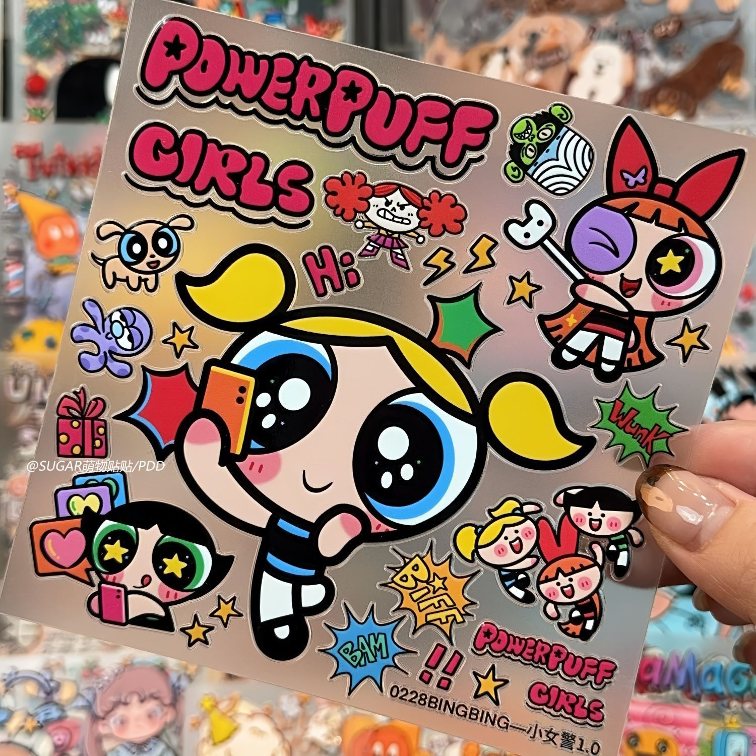 Kawaii Powerpuff Girl Characte - Laptop Accessories Girly ulasan dan harga