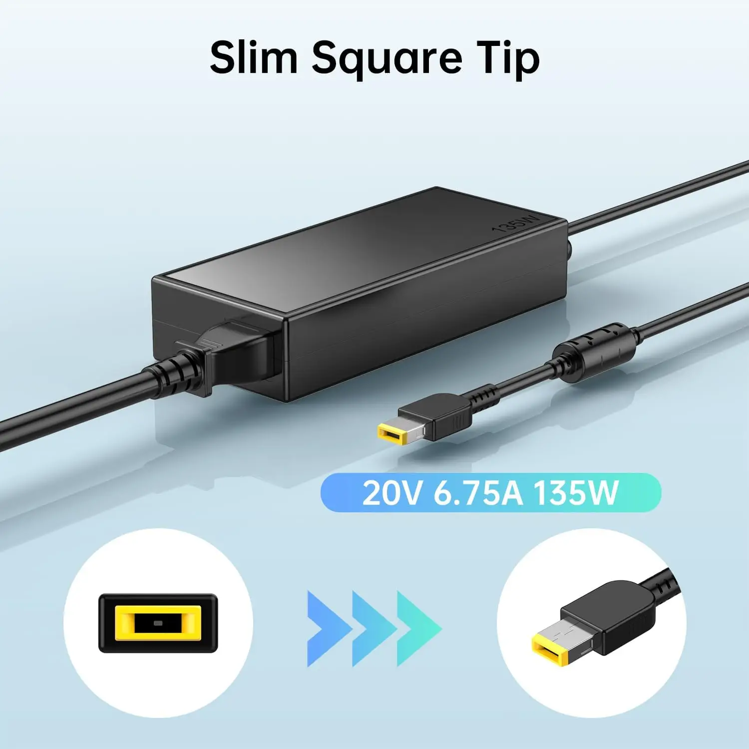 20V 6.75A 135W Laptop Ac Adapt - Laptop Accessories Shop ulasan dan harga