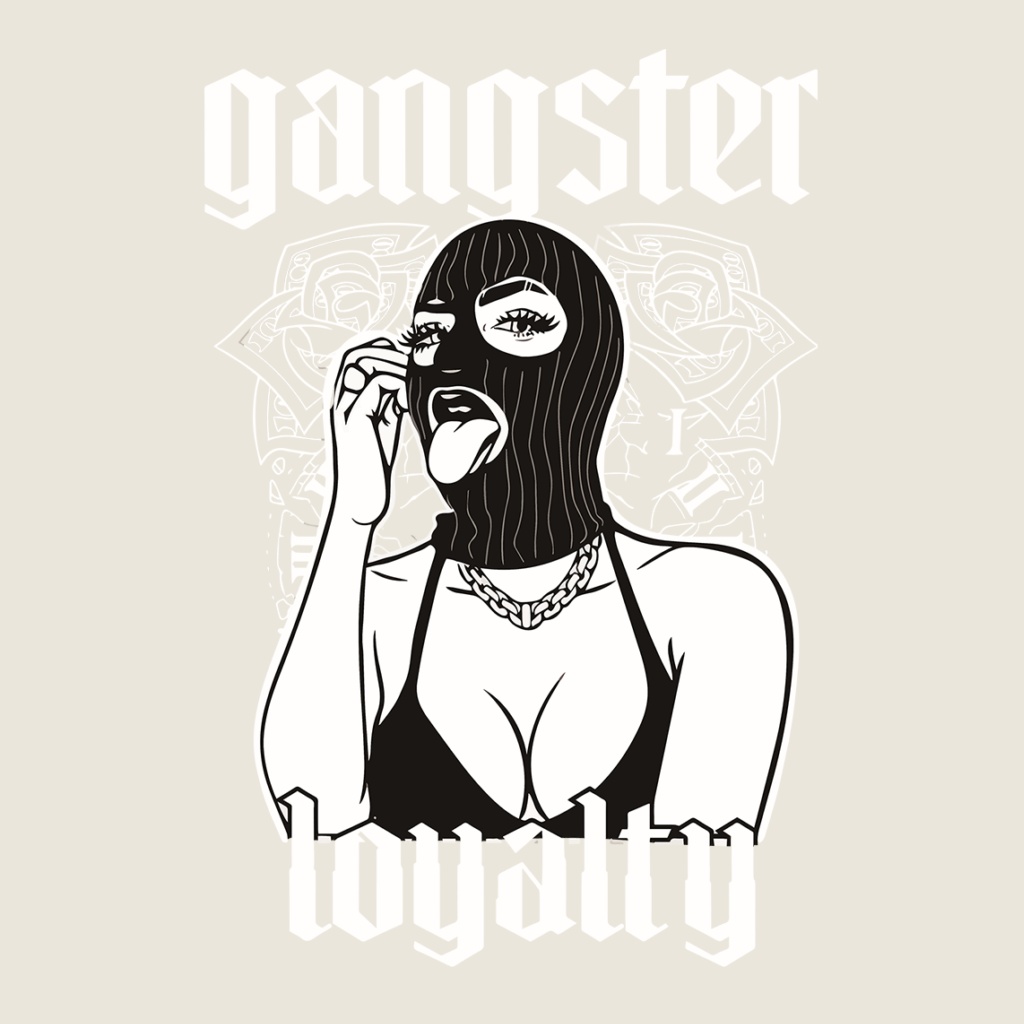 1PC Gangster Loyalty Ski Mask  - Laptop Accessories Girly ulasan dan harga