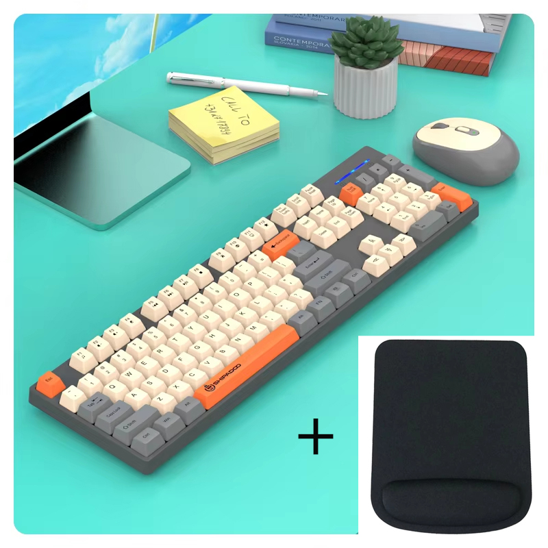 Shipadoo Wireless Gaming Keybo - Laptop Accessories Combo Set ulasan dan harga
