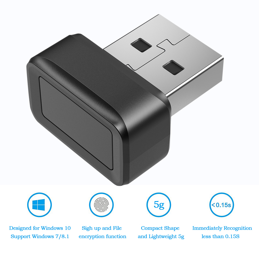 USB Fingerprint Key Reader FID - Fingerprint Reader Usb ulasan dan harga