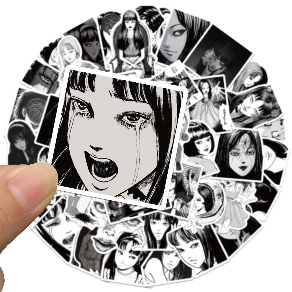 50Pcs Japanese Horror Anime To - Laptop Accessories Girly ulasan dan harga