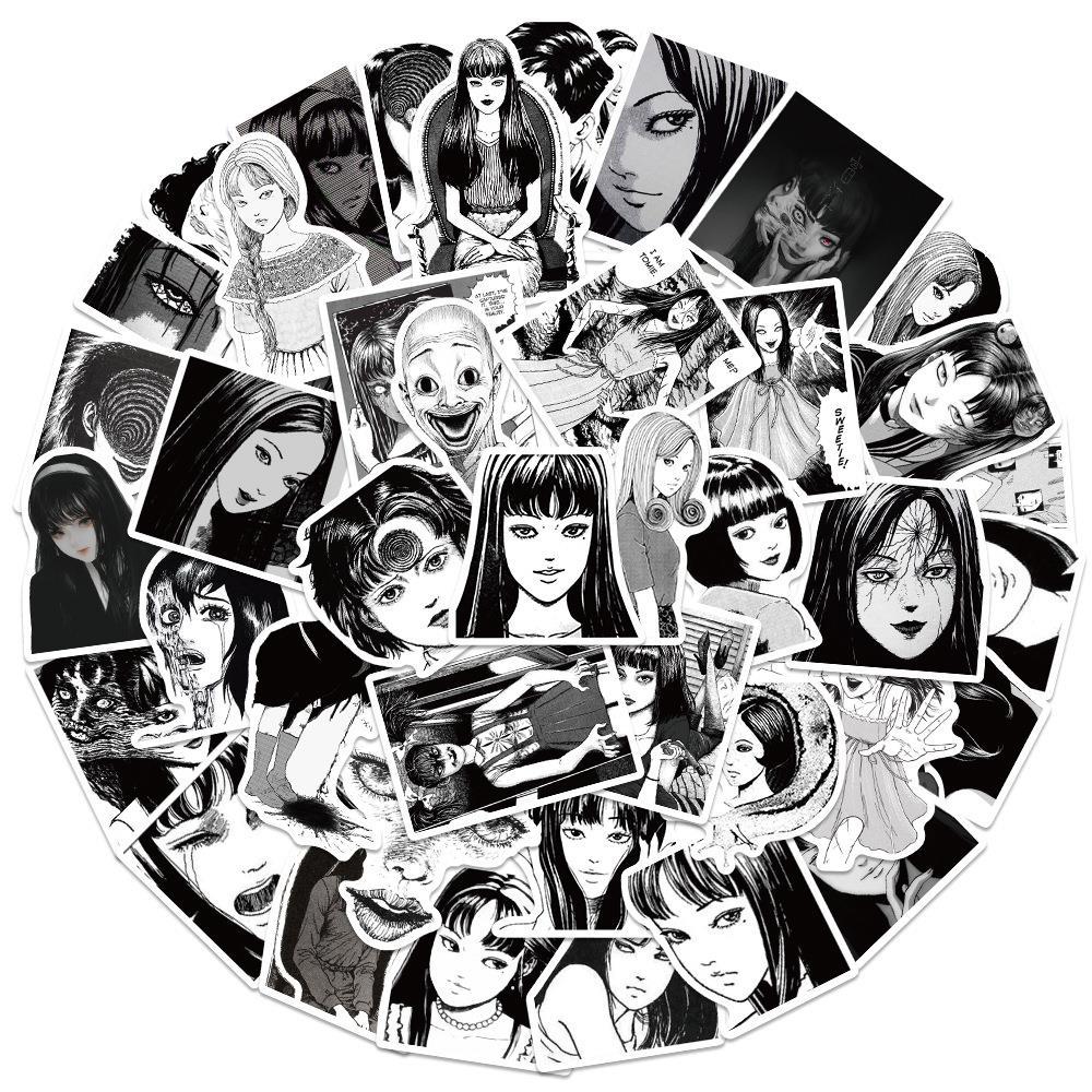 50Pcs Japanese Horror Anime To - Laptop Accessories Girly ulasan dan harga