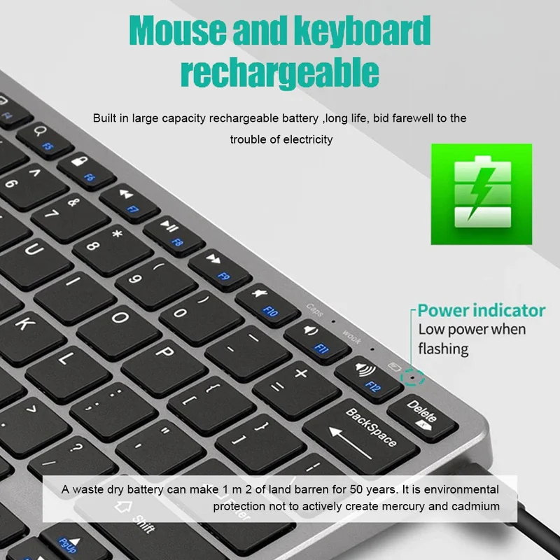 2.4G Wireless Keyboard Mouse S - Laptop Accessories Combo Set ulasan dan harga