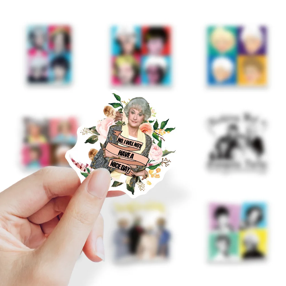 50PCS TV SHOW The Golden Girls - Laptop Accessories Girly ulasan dan harga