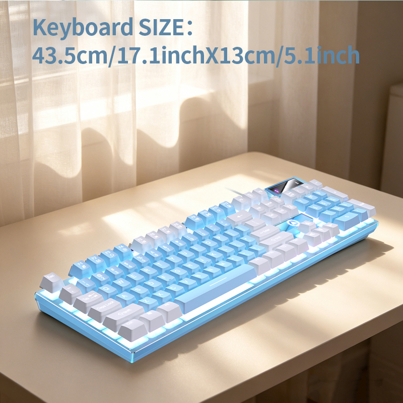 Gaming  Keyboard and Mouse Wir - Laptop Accessories Combo Set ulasan dan harga