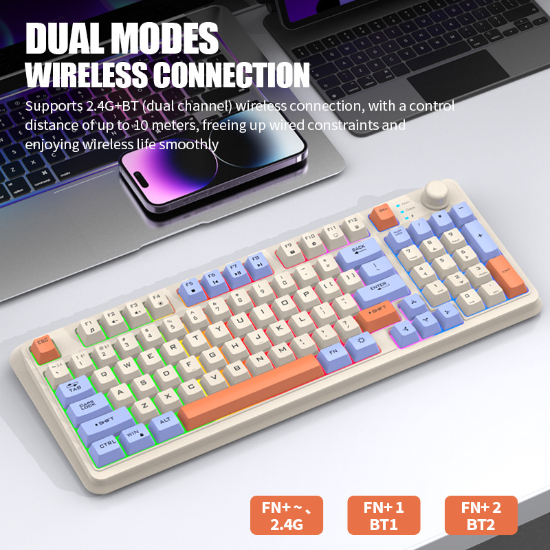 Wireless Keyboard Spanish Russ - Laptop Accessories Uk ulasan dan harga