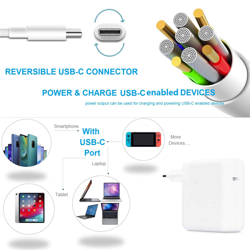 118W 61W 87W 96W USB-C Laptop  - Laptop Accessories Uk ulasan dan harga